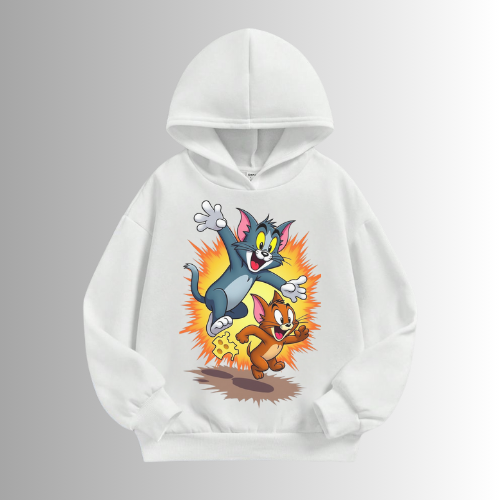 Unisex Hoodie for Kids - Comfortable Printed Design for Boys & Girls