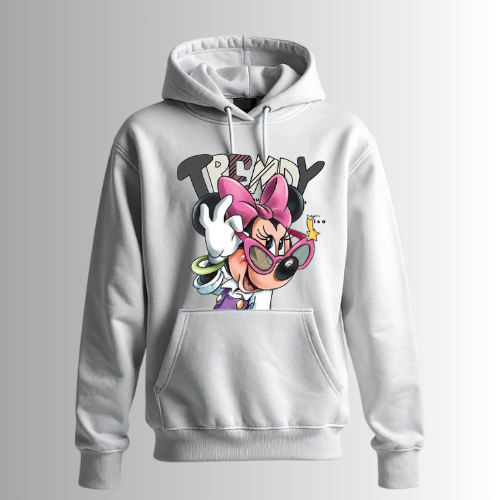 Hoodie for Teen Girls - Stylish Printed Design for Everyday Wear