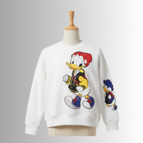 Unisex Sweatshirt for Kids - Comfortable Printed Design for Boys & Girls