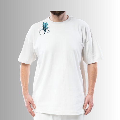 Graphic T‑Shirt – “Just Breathe” Nature‑Inspired Design