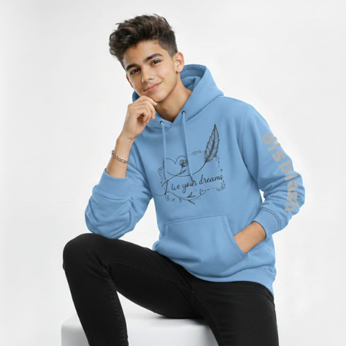 Unisex Hoodie for Teens - Trendy Printed Design for Boys & Girls