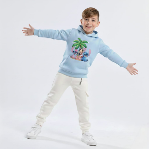 Unisex Hoodie for Kids - Comfortable Printed Design for Boys & Girls